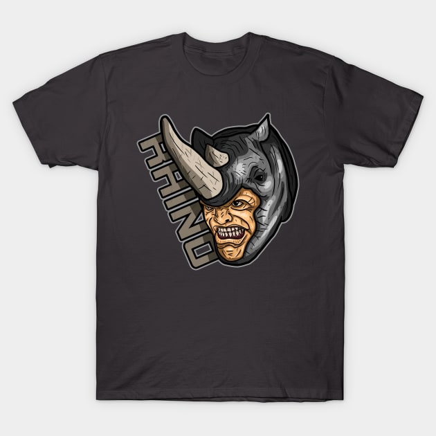 The Rhino T-Shirt by Brom Store